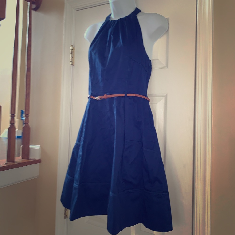 Jessica Simpson Halter Dress with Belt